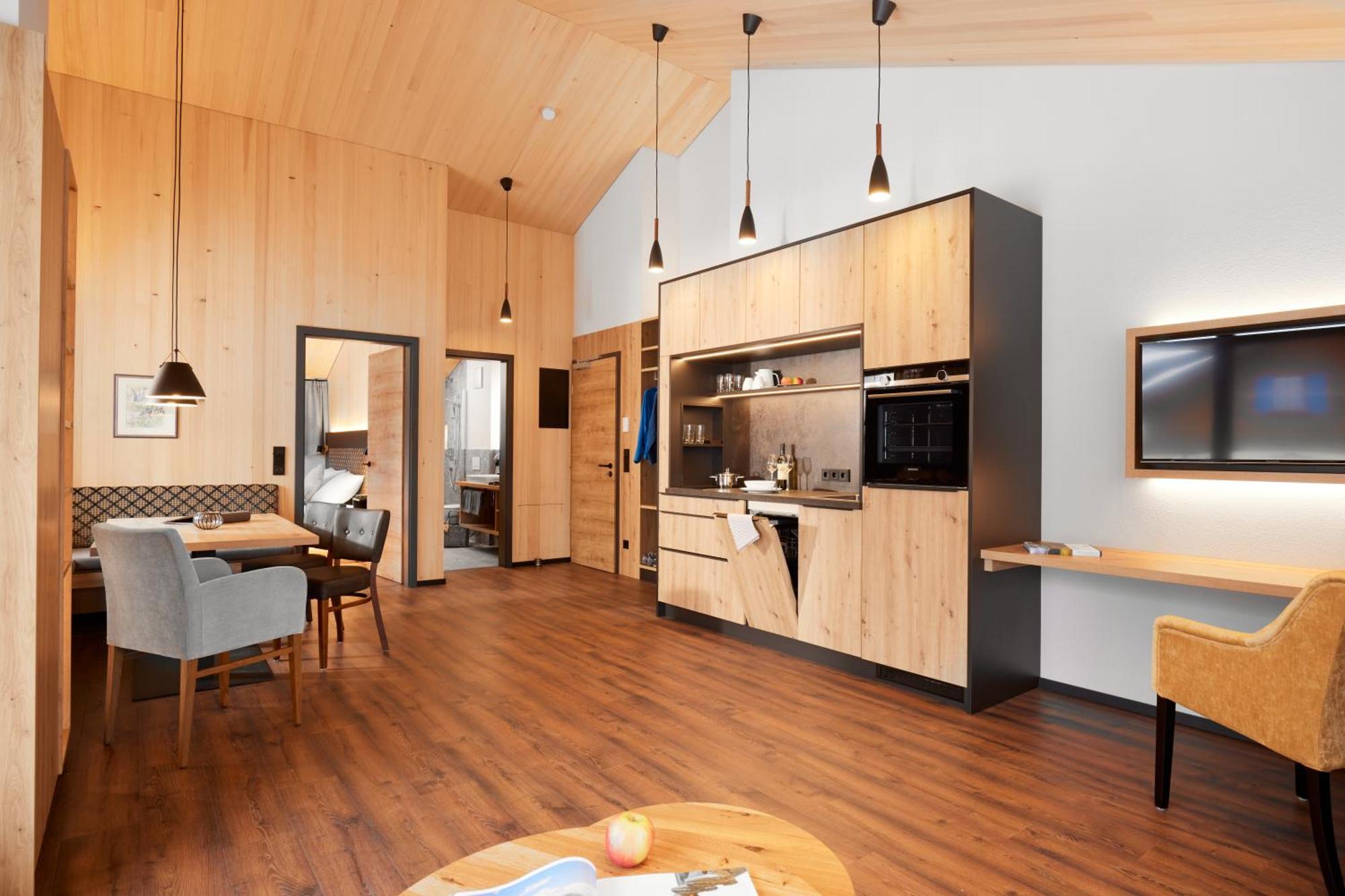Siplinger Suites - Ferienwohnungen - Sauna Und Fitness بالديرشفانغ المظهر الخارجي الصورة