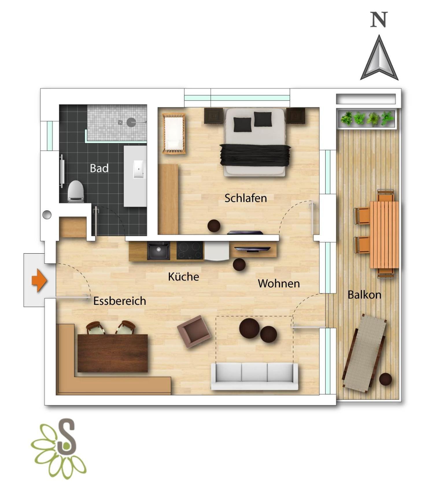 Siplinger Suites - Ferienwohnungen - Sauna Und Fitness بالديرشفانغ المظهر الخارجي الصورة