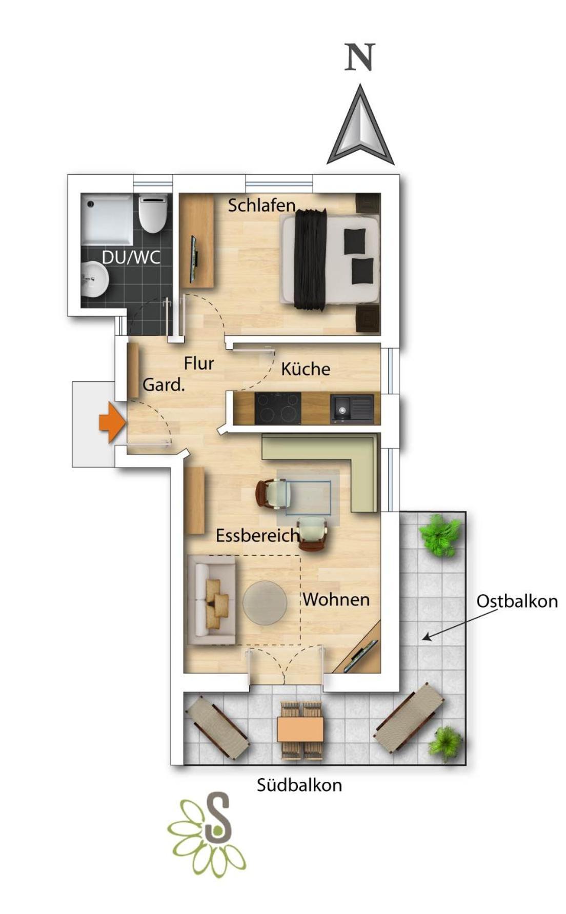 Siplinger Suites - Ferienwohnungen - Sauna Und Fitness بالديرشفانغ المظهر الخارجي الصورة